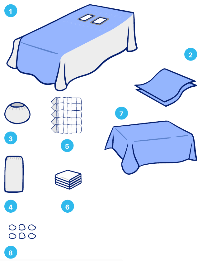 Комплект белья для РЧА (арт.11544)