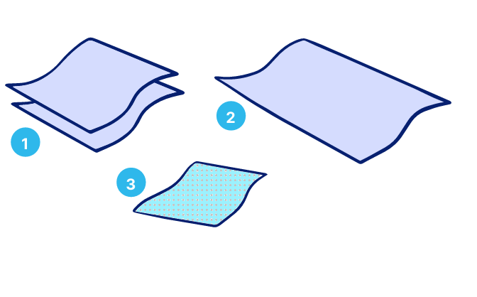 Комплект белья акушерского №2 (арт.4009)